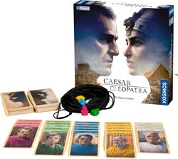 Caesar & Cleopatra Tactical Two-Player Game | Historical | Thames & Kosmos | Ages 10 & UP | 40 Minutes