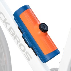 ROCKBROS Secure Bike/Scooter Frame Bag Password Storage Box Plastic Hard Shell Key Anti-Theft Steel Cable/Screws Installation Firm Fixed Equipment, Universal for Gravel MTB Road Racing Cycling