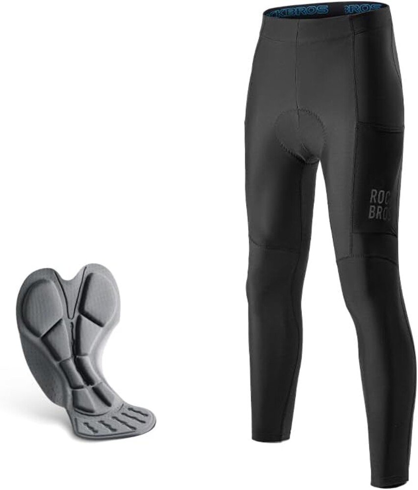 ROCKBROS MTB Pants 4D Padded Bike Pants for Men Cycling Pants for Men Mountain Bike Pants for Men