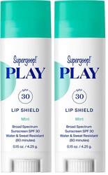 Supergoop! PLAY Lip Shield SPF 30 - Hydrating SPF Lip Balm - Moisturizing Treatment for Dry Cracked Lips - Broad Spectrum UV Protection