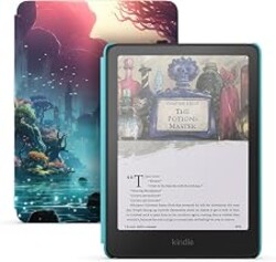 Amazon Kindle Colorsoft Kids 16GB (newest model) – First Kindle for kids in color, with cover - Fantasy River