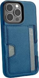 Smartish® iPhone 13 Pro Wallet Case - Wallet Slayer Vol. 2 [Slim + Protective] Credit Card Holder with Kickstand - Blues on The Green