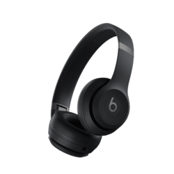 Beats Solo4 Wireless Headphones - On-Ear Wireless Headphones - Matte Black