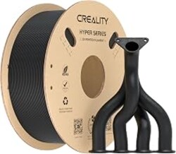 Creality Carbon Fiber PLA Filament 1.75mm 1KG, Hyper PLA-CF for High-Speed Printing 50–300mm/s, Dimensional Accuracy +/- 0.03mm Accuracy,Fits for Most FDM 3D Printers(Black)