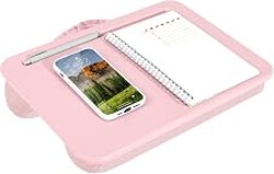LAPGEAR Compact Lap Desk – Fits Up to 14″ Laptops – Rose Quartz – Style No. 43104