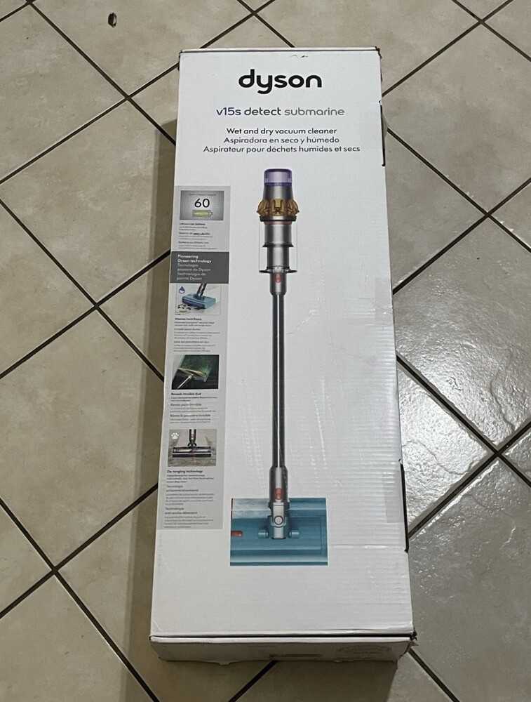 Dyson V15s Detect Submarine Wet And Dry Stick Battery Vacuum Cleaner 473814-01