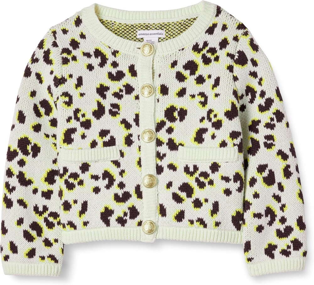 Amazon Essentials Girls and Toddlers' Knit Cardigan