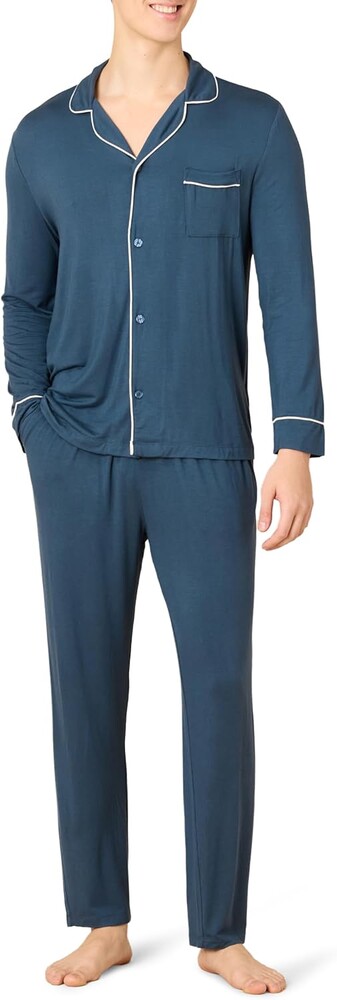 Amazon Essentials x Sofia Grainge Men's Long Sleeve Pajama Set