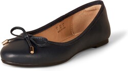 Amazon Essentials Women's Comfortable Round Toe Ballet Flats with Bow