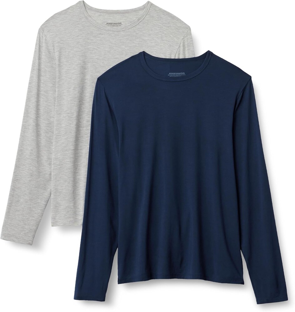 Amazon Essentials Men's Long Sleeve Super Soft Modal Undershirt