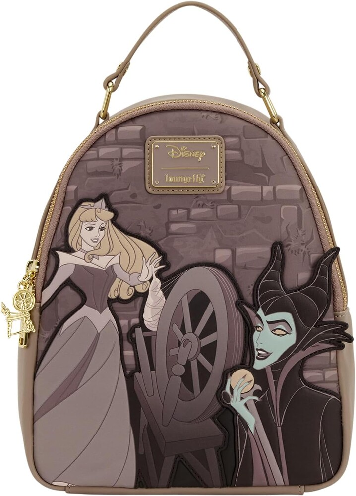 Disney Sleeping Beauty Spinning Wheel Mini Backpack