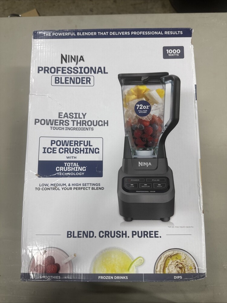 Ninja BL610 3 Professional Blender - Black