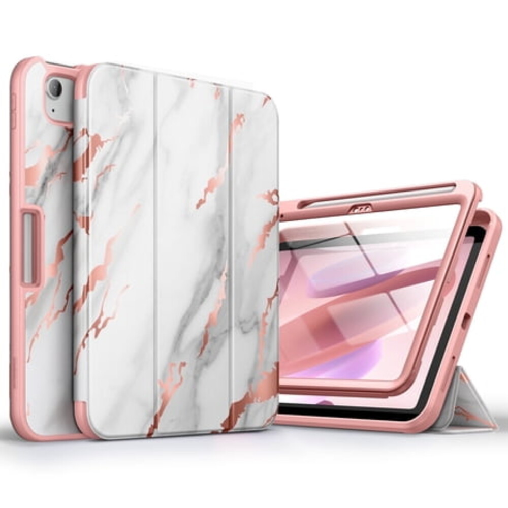 Suritch Case for iPad A16 11th Gen 11 inch 2025 / iPad 10th Gen 10.9 inch with Screen Protector and Pencil Holder Tri-fold Stand Auto Wake/Sleep