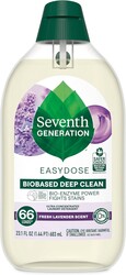 Seventh Generation EasyDose Laundry Detergent Fresh Lavender Ultra Concentrated Washing Detergent 23 oz