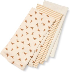 Amazon Essentials Unisex Babies' Breathable Cotton Swaddle Receiving Blankets