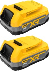 DEWALT 20V MAX POWERSTACK Lithium Ion Battery 2 Pack (DCBP034-2)