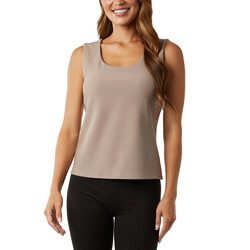 32 Degrees Women's Ribbed Tank with Bra