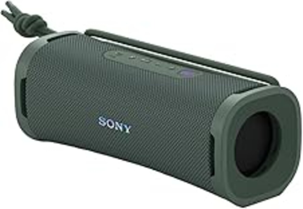 Sony ULT Field 1 Waterproof Portable Bluetooth Speaker, Enhanced Bass, 12h Battery, IP67 Rated Dustproof Shockproof Rustproof, Detachable Strap SRSULT10H, Forest Gray