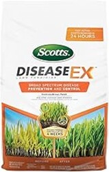 Scotts DiseaseEx Lawn Fungicide for Lawn Care - Controls and Prevents Brown Patch, Pythium Blight and More as Listed, Treats Up to 5,000 sq. ft., 10 lbs.
