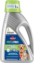 Bissell PET PRO OXY Urine Eliminator with Febreze Carpet Deep Clean Solution, with StainProtect Technology, for use in leading upright carpet cleaners, 48oz, Our best formula for pet messes & odors