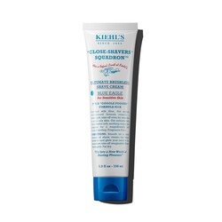 Kiehl's Ultimate Brushless Shave Cream Blue Eagle, Unscented for Sensitive Skin, with Aloe Vera to Soothe & Hydrate, Minimizes Irritation, Fragrance-free, Paraben-free - 5 fl oz