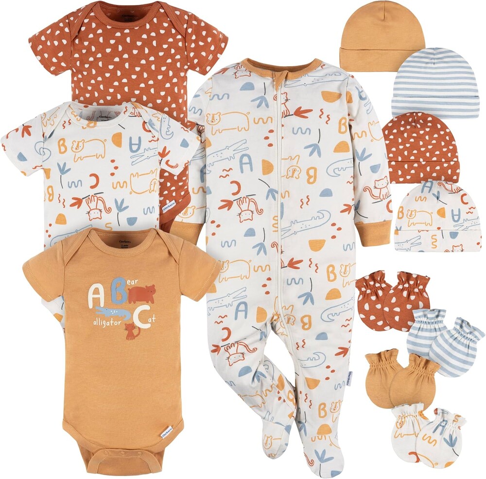 Gerber Unisex Baby 12 Piece Layette Gift Set