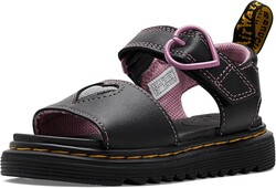Dr. Martens girls Marlowe Hearts (Toddler)