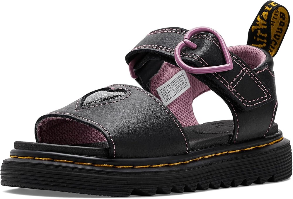 Dr. Martens girls Marlowe Hearts (Toddler)