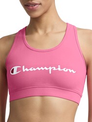 Champion Women's Champion Script Sports Bra, Flexible Fit
