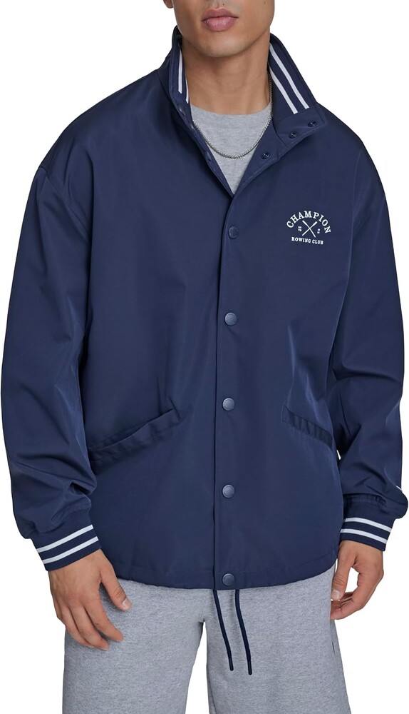 Champion mens Flex Tech Rowing Club Coaches Jacket