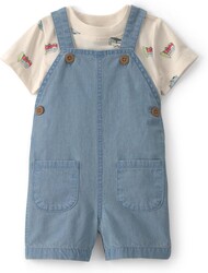 Carter's Baby Boys' 2-piece Shortall Set