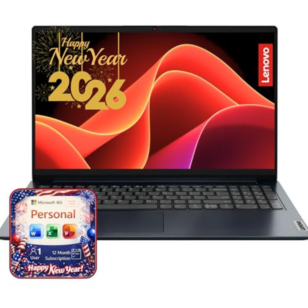 Lenovo IdeaPad Laptop Computer - 20GB RAM - 1.2TB Storage - Intel Core | Microsoft Office 365 Included, 256GB SSD and 1TB Cloud Storage, Webcam, Windows 11 no Mouse | Essential Laptop