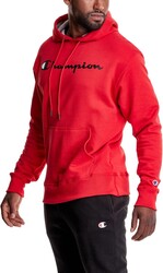 Champion Mens Pullover Graphic Fleece Hoodie, Standard Fit Midweight Fleece Classic Script Logo Available Regular, Big & Tall