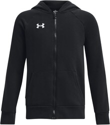 Under Armour Kids Rival Fleece Full Zip Hoodie (Big Kid)