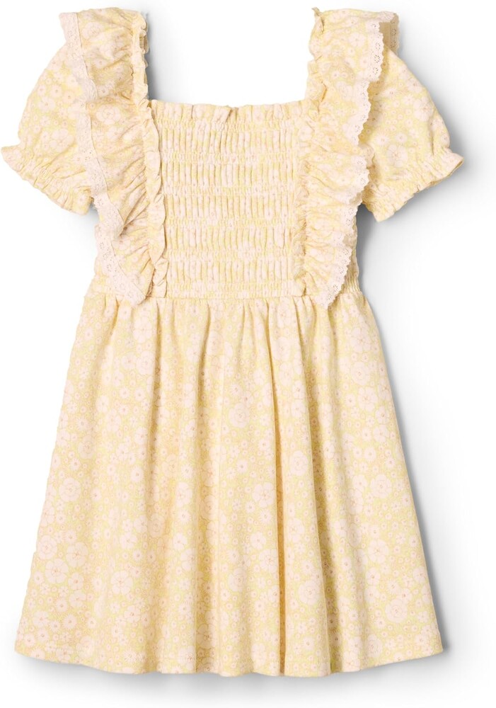 Amazon Essentials x Sofia Grainge Toddler and Baby Girls' Embroidered Knit Dress