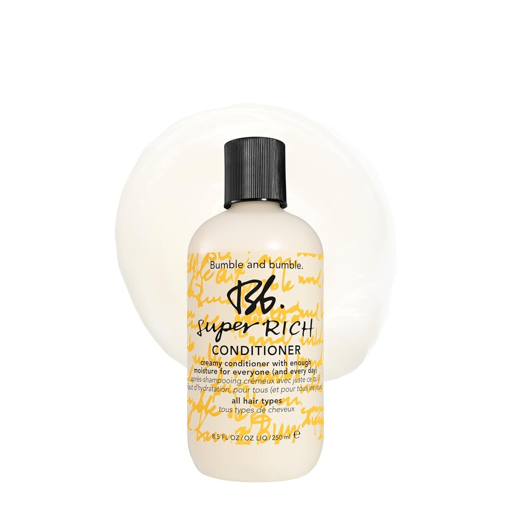 Bumble and bumble. Super Rich Hair Conditioner For Every Day | Detangles | Adds Moisture and Shine | For All Dry Curly, Wavy, Straight Hair Types | With Glycerin + Avocado Oil