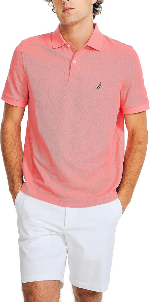 Nautica Men's Nautica Sustainably Crafted Deck Polo
