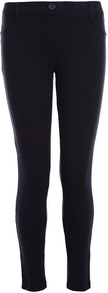 Nautica Girls' School Uniform Stretch Interlock Jegging