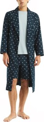 Nautica Men's Nautica Sustainably Crafted Printed Robe