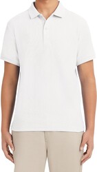 Nautica Young Men's Uniform Short Sleeve Stretch Pique Polo