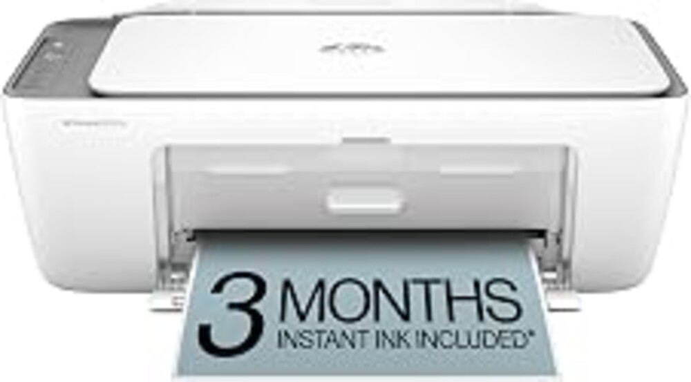 HP DeskJet 2855e Wireless All-in-One Color Inkjet Printer, Scanner, Copier, Best-for-home, 3 month Instant Ink trial included. This printer is only 2.4 ghz capable. (588S5A)