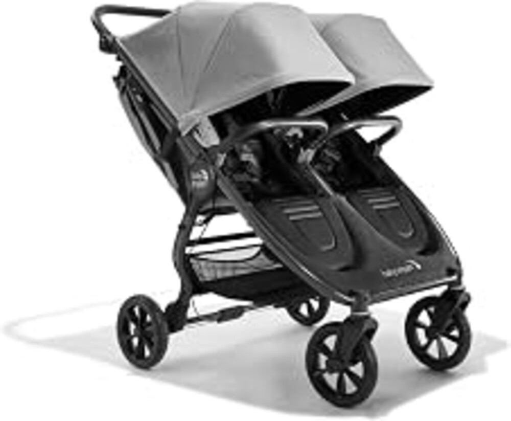 Baby Jogger® City Mini GT2 All-Terrain Double Stroller, Forever Air Rubber Tires, All-Wheel Suspension, Twin Stroller with Belly Bar, Leatherette Handlebar, Premium Fabric, Amazon Exclusive Pike Color
