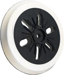 Bosch RS6046 6 in. Hard Hook-&-Loop Sander Backing Pad for Flat Sanding Without Gouging and Fast Removal