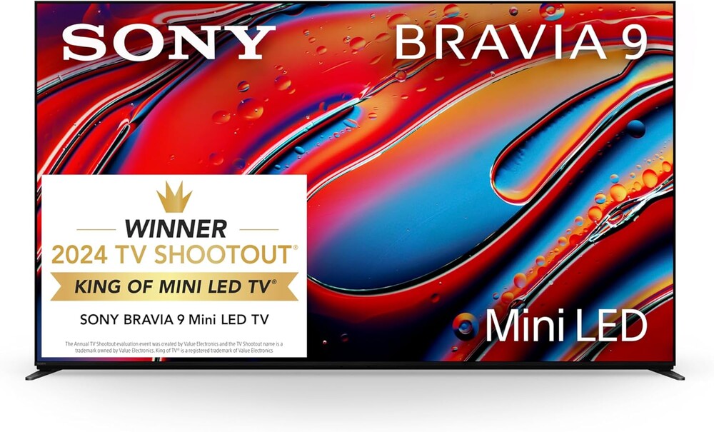 Sony 75 Inch Mini LED QLED 4K Ultra HD TV BRAVIA 9 Smart Google TV with Dolby Vision HDR and Exclusive Features for PlayStation 5 (K-75XR90)