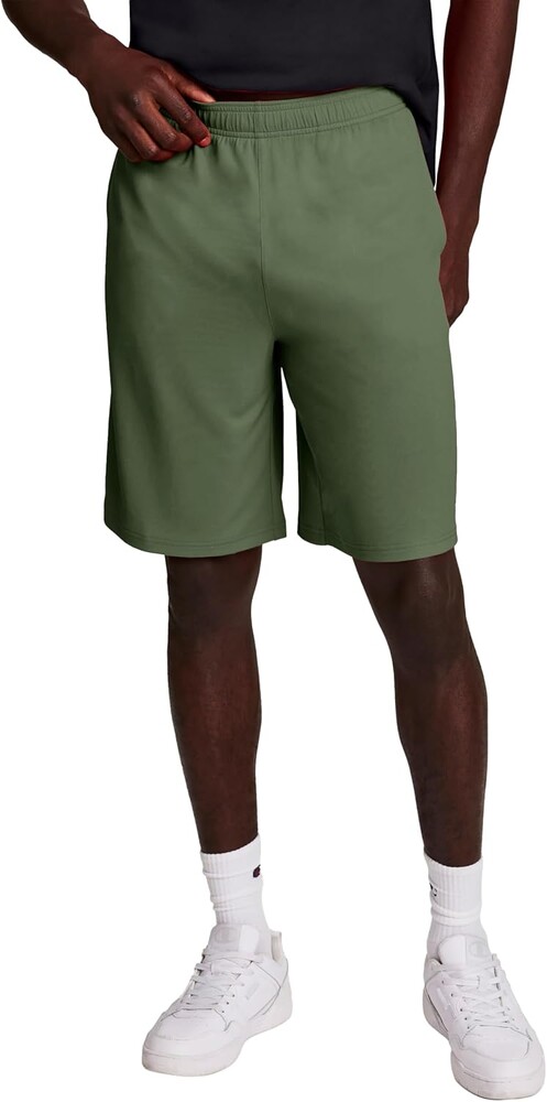 Champion Men's Sport Shorts, Standard Fit, 10 Inch Inseam, Lightweight Fabric, Moisture-Wicking
