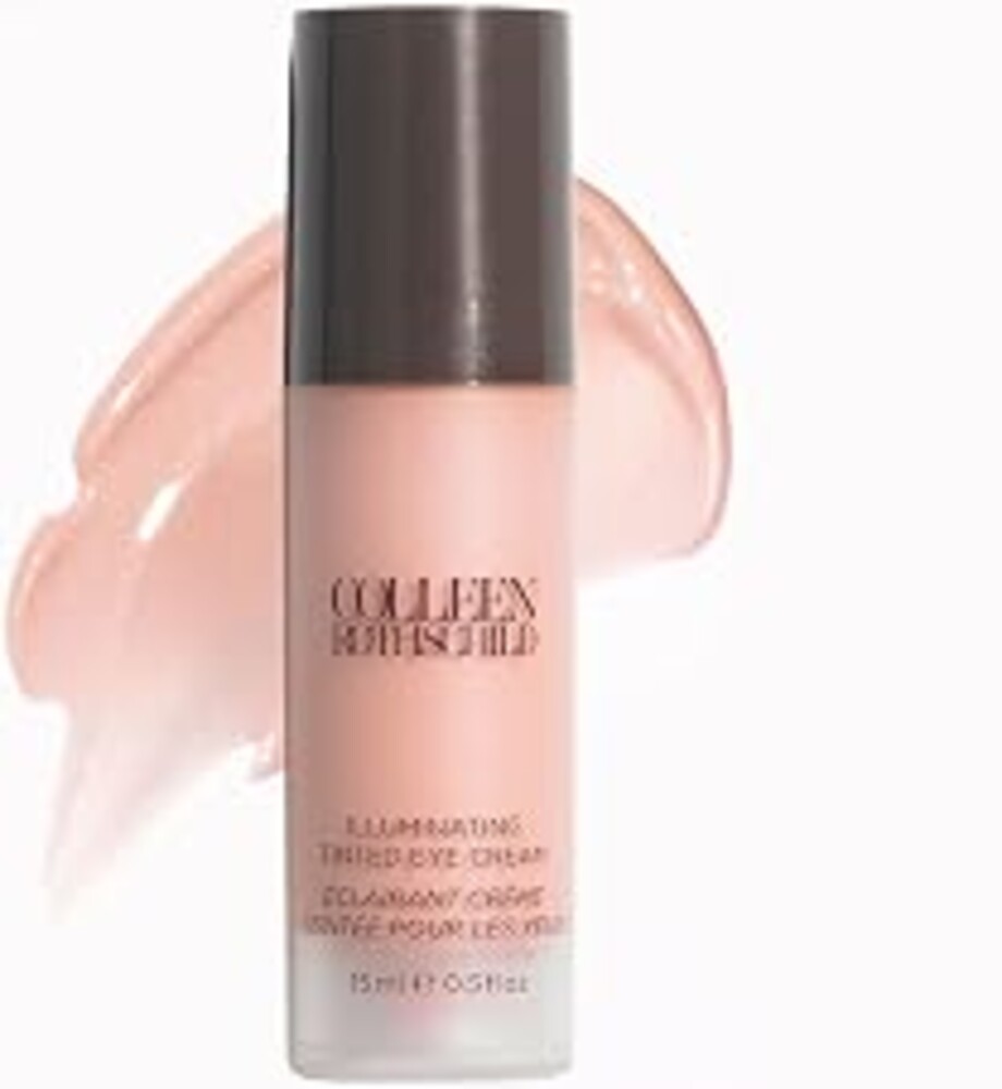 Colleen Rothschild Illuminating Tinted Eye Cream - Instant Brightening Under Anti Dark Circles Treatment with Hyaluronic Acid, Caffeine & Peptides