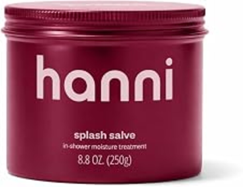 HANNI Splash Salve Body Mask, In-Shower Moisturizer with Coconut, Jojoba, Shea Butter & Glycerin, Deep Conditioning for All Skin Types, 250 mL / 8.8 oz