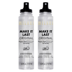 Milani Make it Last Original Natural Finish Setting Spray, 6.0 fl oz, 2-pack