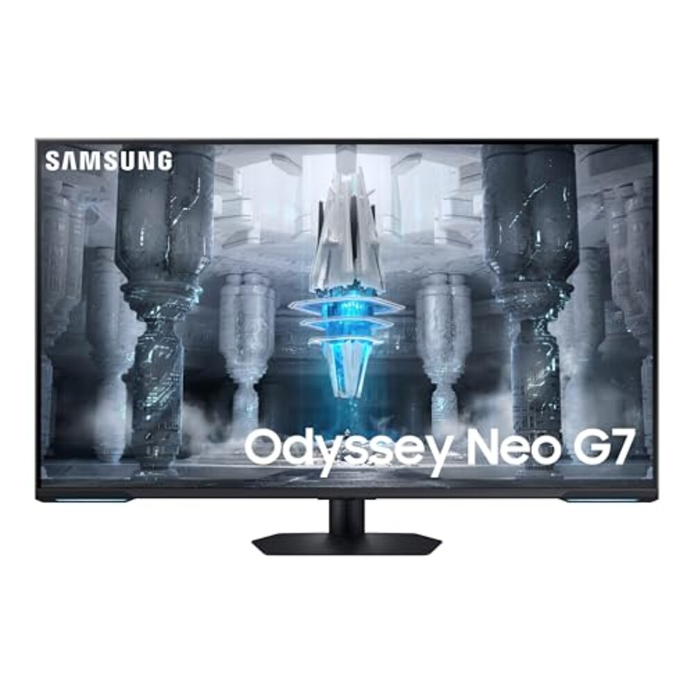 SAMSUNG 43" Odyssey Neo G7 Series 4K UHD Smart Gaming Monitor, 144Hz, 1ms, VESA Display HDR600, Quantum Matrix Technology, AMD FreeSync Premium Pro, LS43CG702NNXZA, Black