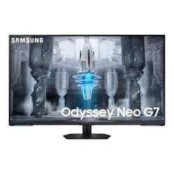 SAMSUNG 43" Odyssey Neo G7 Series 4K UHD Smart Gaming Monitor, 144Hz, 1ms, VESA Display HDR600, Quantum Matrix Technology, AMD FreeSync Premium Pro, LS43CG702NNXZA, Black